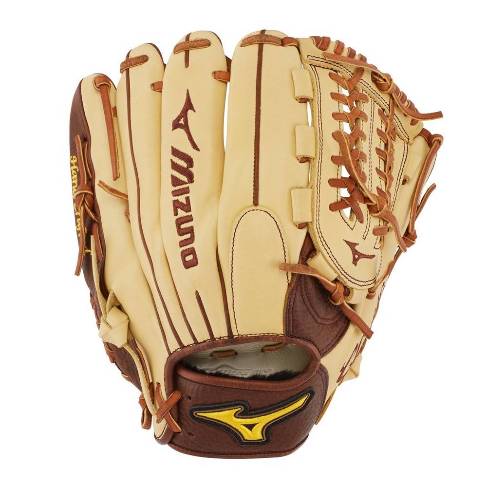 Luva Baseball Mizuno Classic Pro Soft Infield 11.5" - Homem - Caqui - DPLKX2945